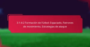 Read more about the article 3-1-4-2 Formación de Fútbol: Espaciado, Patrones de movimiento, Estrategias de ataque