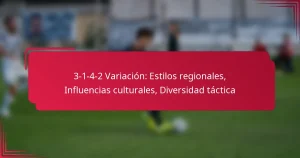 Read more about the article 3-1-4-2 Variación: Estilos regionales, Influencias culturales, Diversidad táctica
