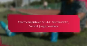 Read more about the article Centrocampista en 3-1-4-2: Distribución, Control, Juego de enlace