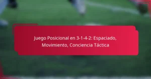 Read more about the article Juego Posicional en 3-1-4-2: Espaciado, Movimiento, Conciencia Táctica