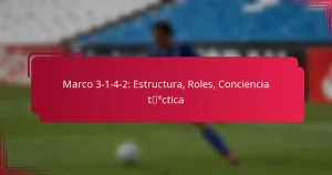 Read more about the article Marco 3-1-4-2: Estructura, Roles, Conciencia táctica