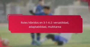 Read more about the article Roles híbridos en 3-1-4-2: versatilidad, adaptabilidad, multitarea