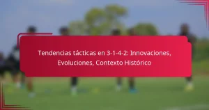 Read more about the article Tendencias tácticas en 3-1-4-2: Innovaciones, Evoluciones, Contexto Histórico